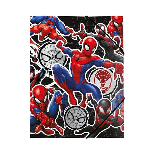 [1005101] CARPETA MOOVING 3 SOLAPAS OFICIO SPIDERMAN