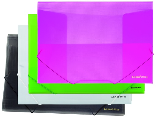 [PP023550N] CARPETA LAMA 3 SOLAPAS 35X50 NEON