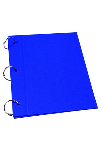 [ZD3AZ] CARPETA LAMA Nº3 2 TAPAS PVC AZUL