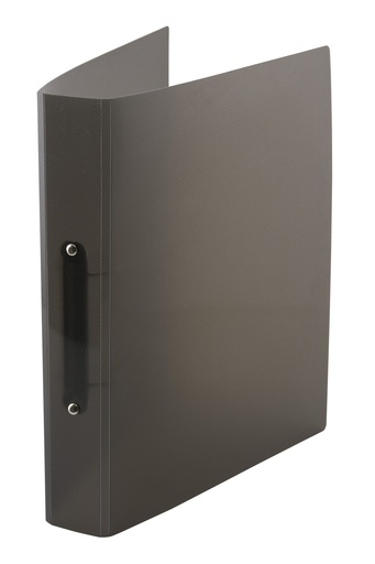 [PP2X40CHU] CARPETA A4 2X40 LAMA CRISTAL HUMO