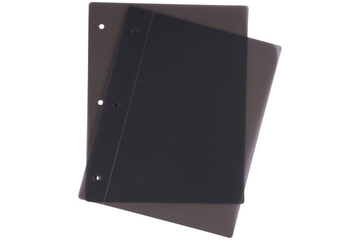 [PP3CHU] CARPETA LAMA Nº3 2 TAPAS CRISTAL HUMO