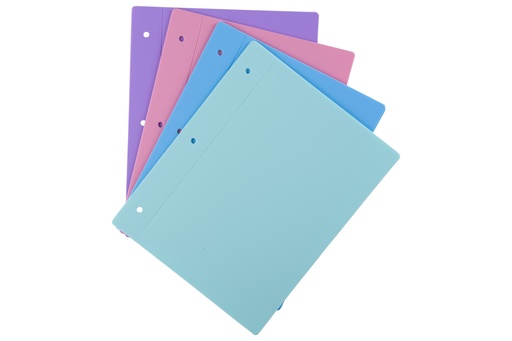 [PP3P4] CARPETA LAMA 2 TAPAS Nº3 PASTEL SURTIDOS