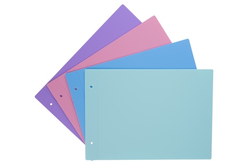 [PP5P4] CARPETA LAMA Nº5 2 TAPAS PP PASTEL SURTIDOS