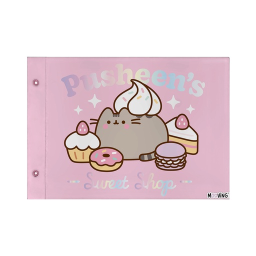 [1004207] CARPETA MOOVING Nº5 2 TAPAS PUSHEEN