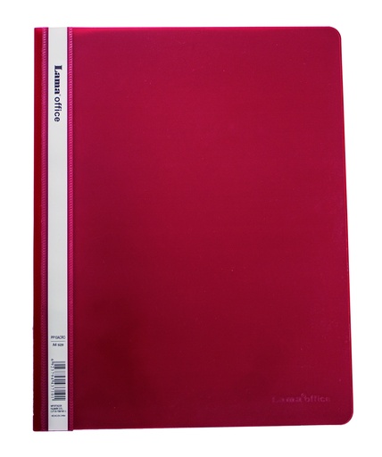 [PP10ACRO] CARPETA LAMA A4 BASE OPACA X12 ROJO