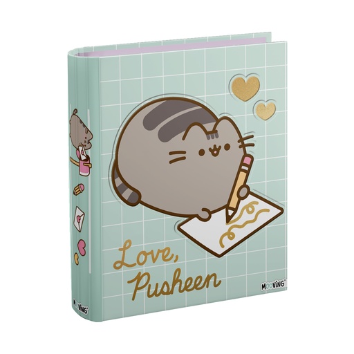 [1002207] CARPETA A4 2X40 MOOVING PUSHEEN