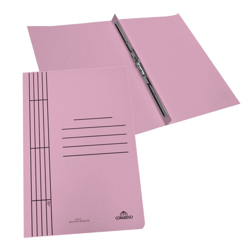 [511227] CARPETA CONGRESO VELOX OFICIO X50 ROSA 170GRS