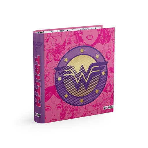 [1001221] CARPETA 3X40 MOOVING WONDER WOMAN LIQUIDACION