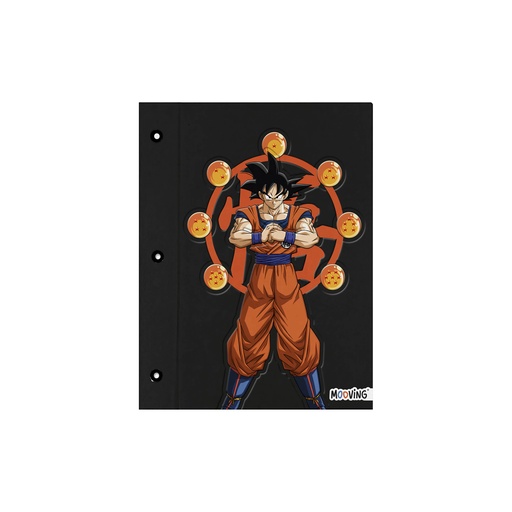 [1003218] CARPETA MOOVING Nº3 2 TAPAS DRAGON BALL