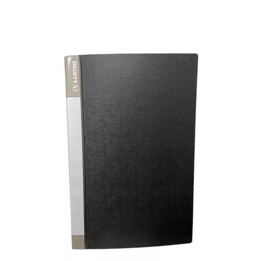 [29-4308] CARPETA LUMA OFICIO X30 FOLIOS NEGRO DISCONTINUO