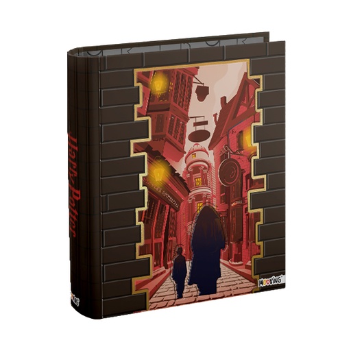 [1002222] CARPETA A4 2X40 MOOVING HARRY POTTER