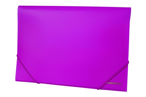 [P02AN] CARPETA LAMA 3 SOLAPAS A4 NEON