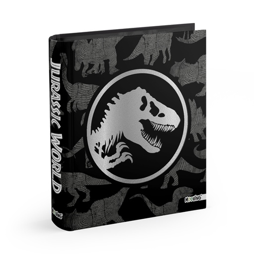 [1002232] CARPETA A4 2X40 MOOVING JURASSIC WORLD