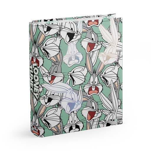 [1002231] CARPETA A4 2X40 MOOVING LOONEY TUNES