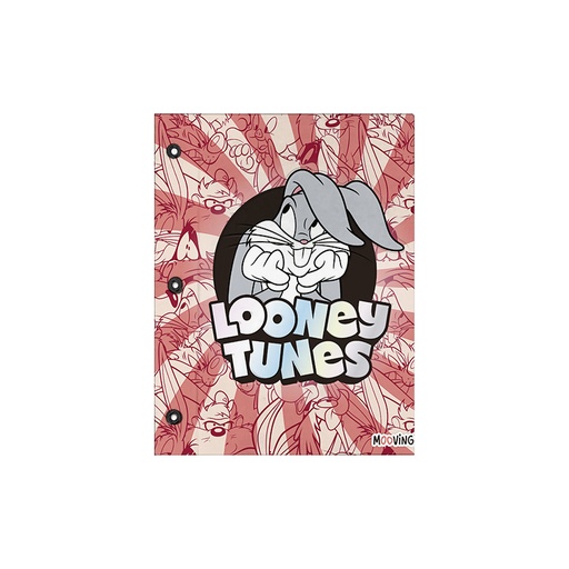 [1003231] CARPETA 2 TAPAS Nº3 MOOVING LOONEY TUNES