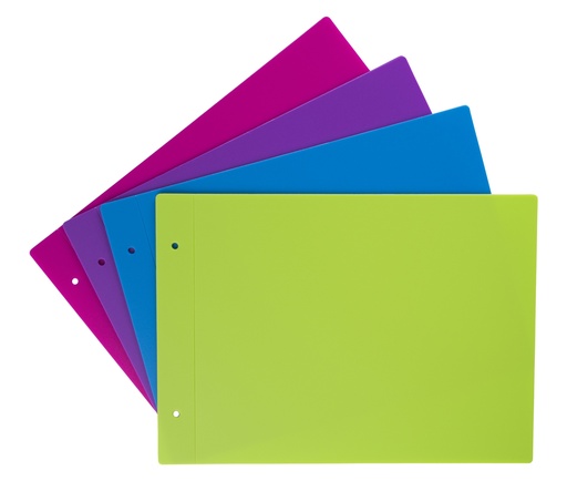 [PP5P] CARPETA 2 TAPAS Nº5 LAMA POLIPROPILENO NEON SURTIDOS