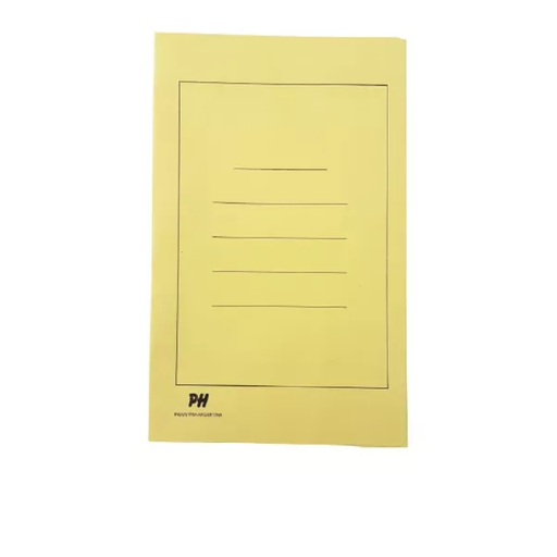[T03A] CARPETA PH OFICIO CARATULA X100 AMARILLO