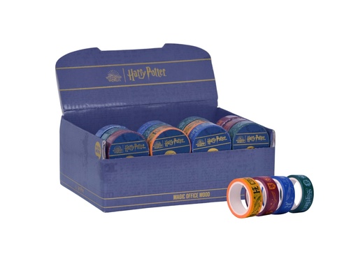 [2222110101] CINTA MOOVING WASHI TAPE HARRY POTTER 1.5X5M LIQUIDACION