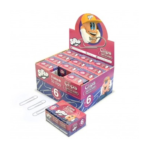[2300163000] CLIPS SIFAP Nº6 X50