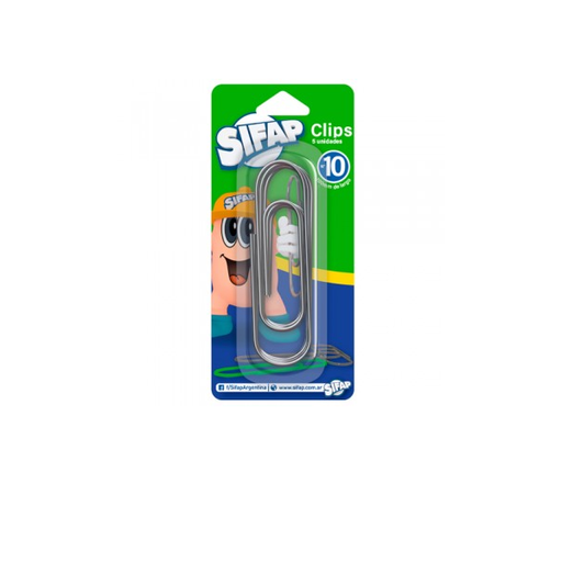 [2300110300] CLIPS SIFAP Nº10 X5 BLISTER