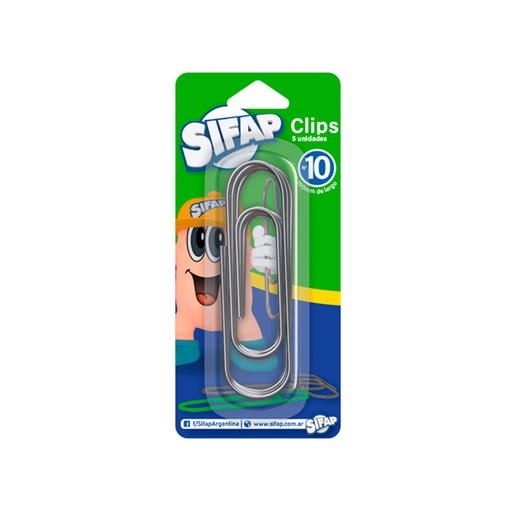 [2300110300] CLIPS SIFAP Nº10 X5 BLISTER