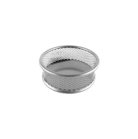 [802-01PL] PORTA CLIPS VALUES METALICO PLATA