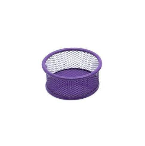 [802-041VI] PORTA CLIPS VALUES METALICO VIOLETA