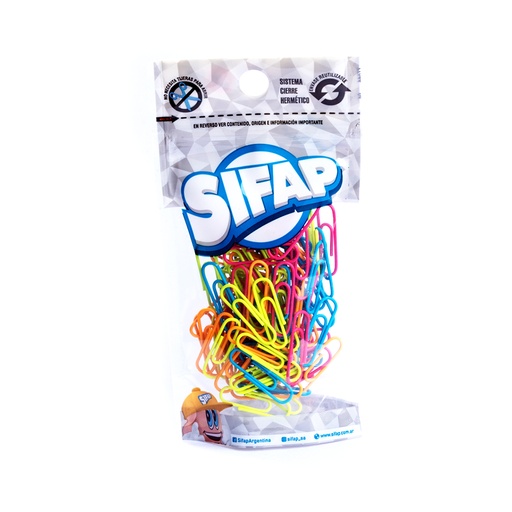 [23002300] CLIPS SIFAP FORRADOS Nº3 X100 BLISTER