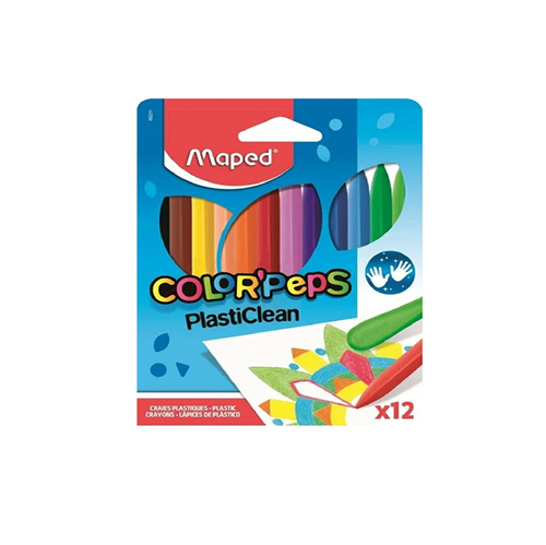 [862011] PLASTIPINTURITAS MAPED COLORPEPS X12