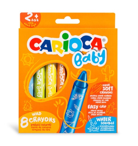 [42892] CRAYONES CARIOCA BABY X8