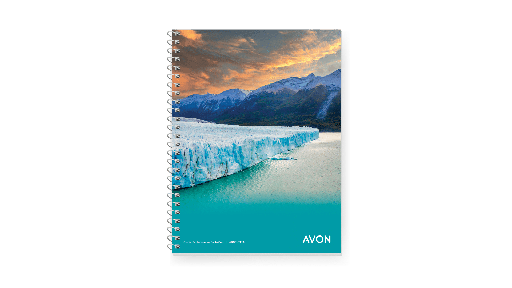 [100782] CUADERNO AVON CON ESPIRAL 22X29 84 HOJAS RAYADO * ($1755 FINAL LLEVANDO BULTO)