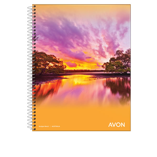 [100782] CUADERNO AVON CON ESPIRAL 22X29 84H RAYADO * ($1755 FINAL LLEVANDO BULTO)