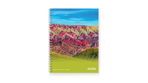 [100783] CUADERNO AVON CON ESPIRAL 22X29 84 HOJAS CUADRICULADO* ($1755 FINAL LLEVANDO BULTO)