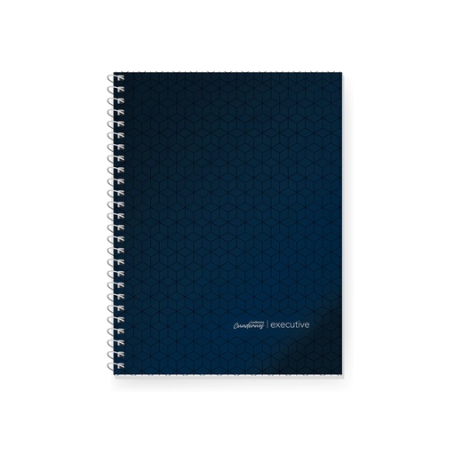 [100762] CUADERNO LEDESMA EXECUTIVE 22X29 84H AZUL RAYADO