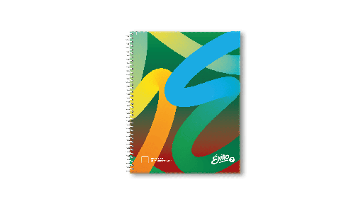 [100794] CUADERNO EXITO E7 ESPIRAL 21X27 60H CUADRICULADO