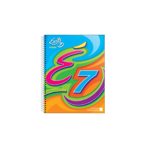 [100794] CUADERNO EXITO E7 ESPIRAL 21X27 60H CUADRICULADO