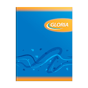 [100741] CUADERNO GLORIA TAPA FLEXIBLE 16X21 24H RAYADO