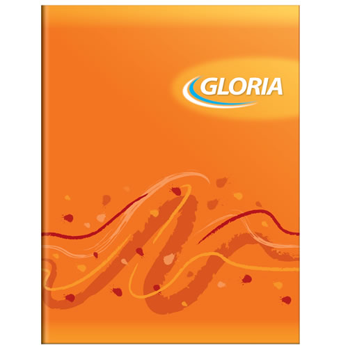 [100747] CUADERNO GLORIA TAPA FLEXIBLE 16X21 48H LISO