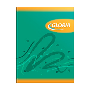[100745] CUADERNO GLORIA TAPA FLEXIBLE 16X21 48H CUADRICULADO
