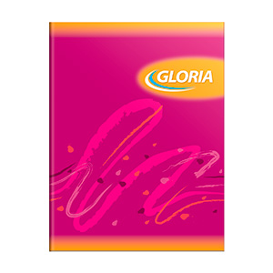 [100746] CUADERNO GLORIA TAPA FLEXIBLE 16X21 84H CUADRICULADO