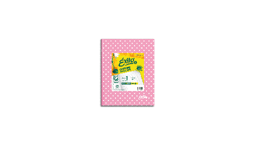 [101029] CUADERNO EXITO E1 LUNAR 48H ROSA RAYADO