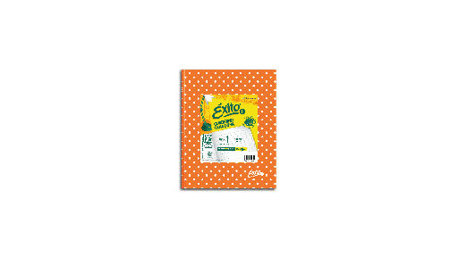 [101031] CUADERNO EXITO E1 LUNAR 48H NARANJA RAYADO