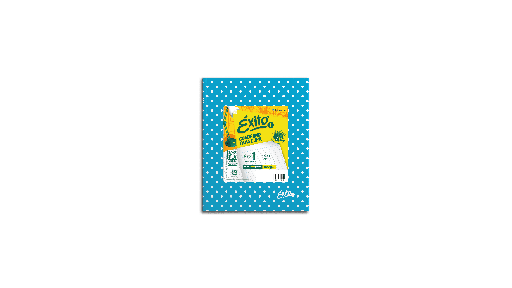 [101030] CUADERNO EXITO E1 LUNAR 48H CELESTE RAYADO