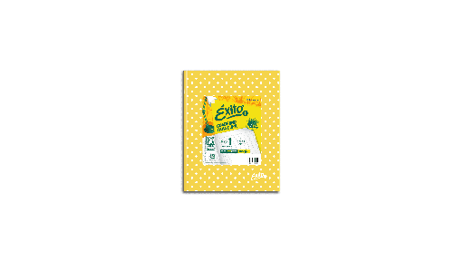 [101027] CUADERNO EXITO E1 LUNAR 48H AMARILLO RAYADO