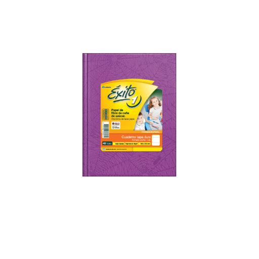 [100983] CUADERNO EXITO E1 ARAÑA 48H LILA RAYADO