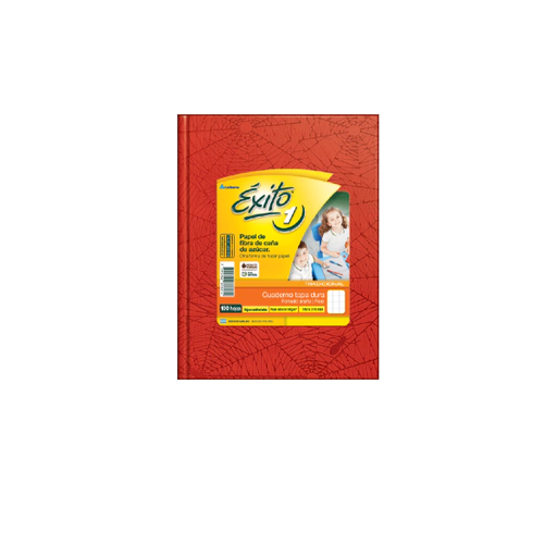 [101001] CUADERNO EXITO E1 ARAÑA 100H ROJO CUADRICULADO