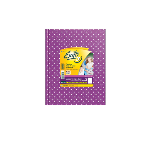 [100971] CUADERNO EXITO E3 LUNAR 48H LILA RAYADO