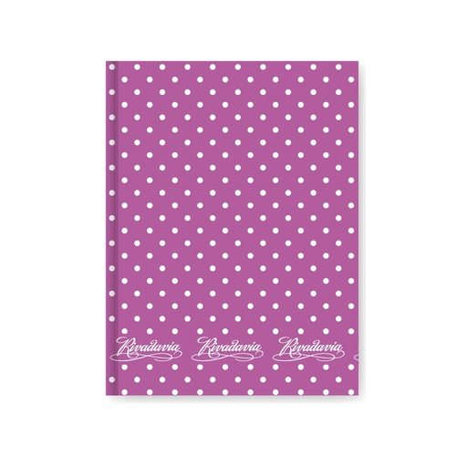[367070] CUADERNO RIVADAVIA LUNAR 50H LILA RAYADO