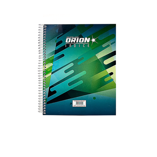 [40842] CUADERNO ORION Nº842 CON INDICE 84H ESPIRAL