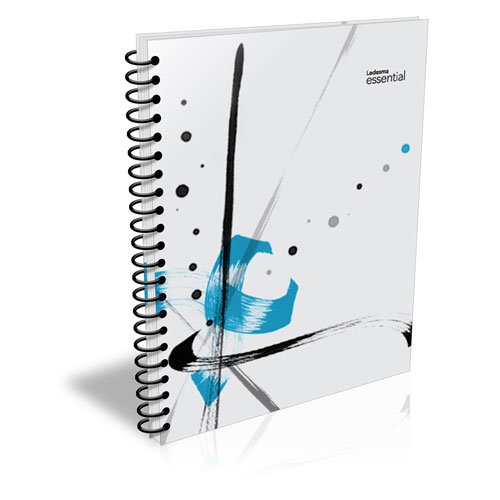 [100832] CUADERNO LEDESMA ESSENT.16X21 120H CRISTAL RAYADO